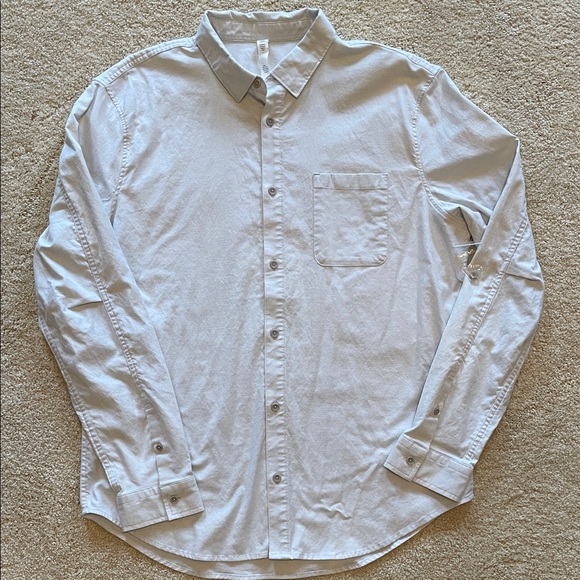 lululemon athletica Light Beige Casual Shirt - Picture 3 of 10